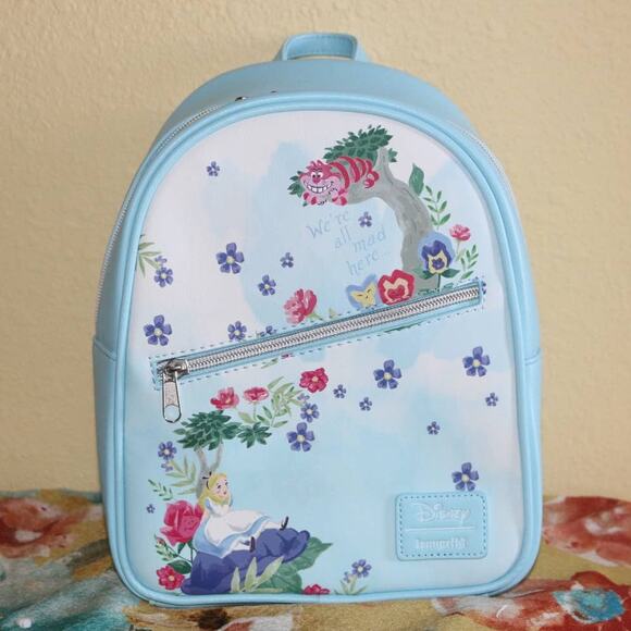 Loungefly Disney Alice in Wonderland Backpack - Picture 1 of 4
